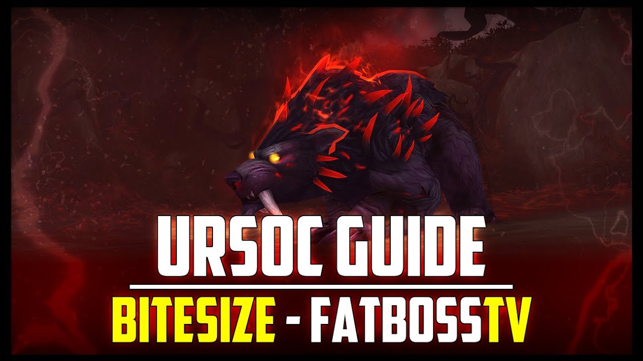 wow legion hunter gameplay Ursoc Normal + Heroic Bitesize Guide - FATBOSS