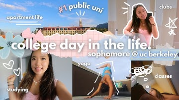 sophomore diaries @ uc berkeley📚 | *productive* college day in the life