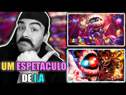 REACT - Caim (The Amazing Digital Circus) - O Espetáculo do Desespero / Cyn & Caim - I AM