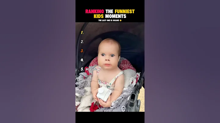 Ranking The Funniest Kids Moments 😭