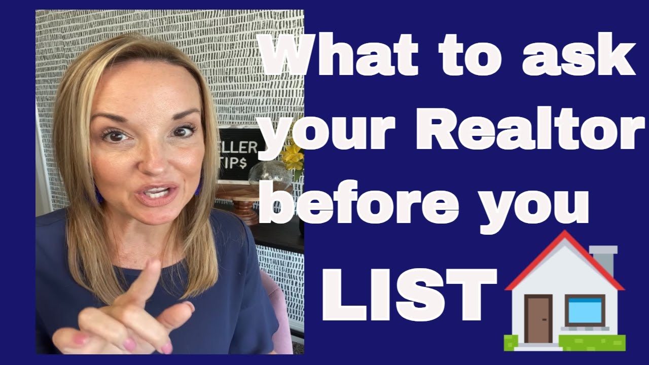 Questions to ask a realtor when selling a home I BEFORE you hire them ...