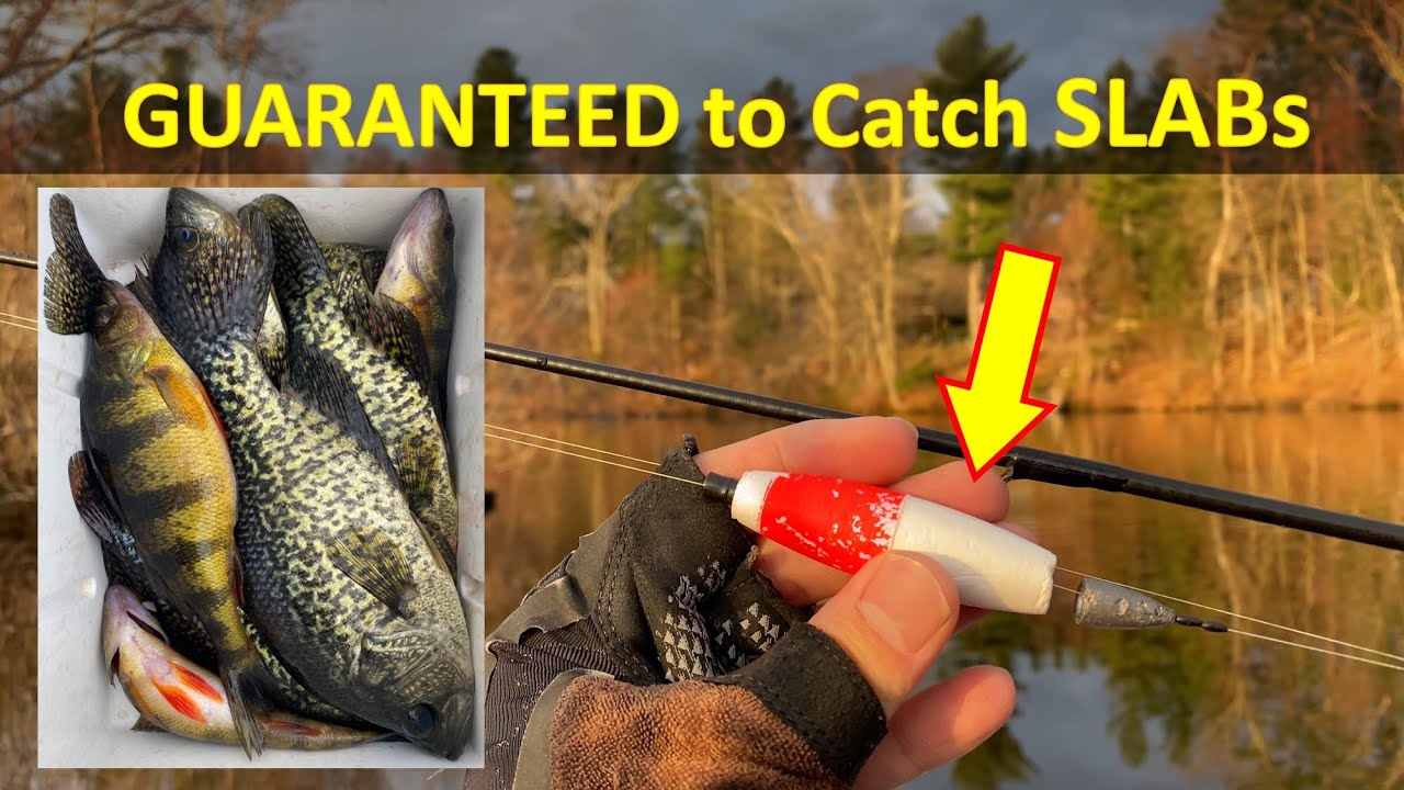 Slip Bobber Setup that Guarantees to Catch Slab Crappies!!! (Jig, Line,  Weight Selection) 