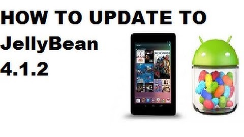 HOW TO: Update to Jelly Bean 4.1.2