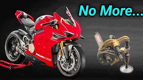Ducati Is Ditching Their Desmodromic Valvetrain System, Here