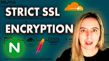 Strict ssl encryption from Cloudflare to apache or nginx