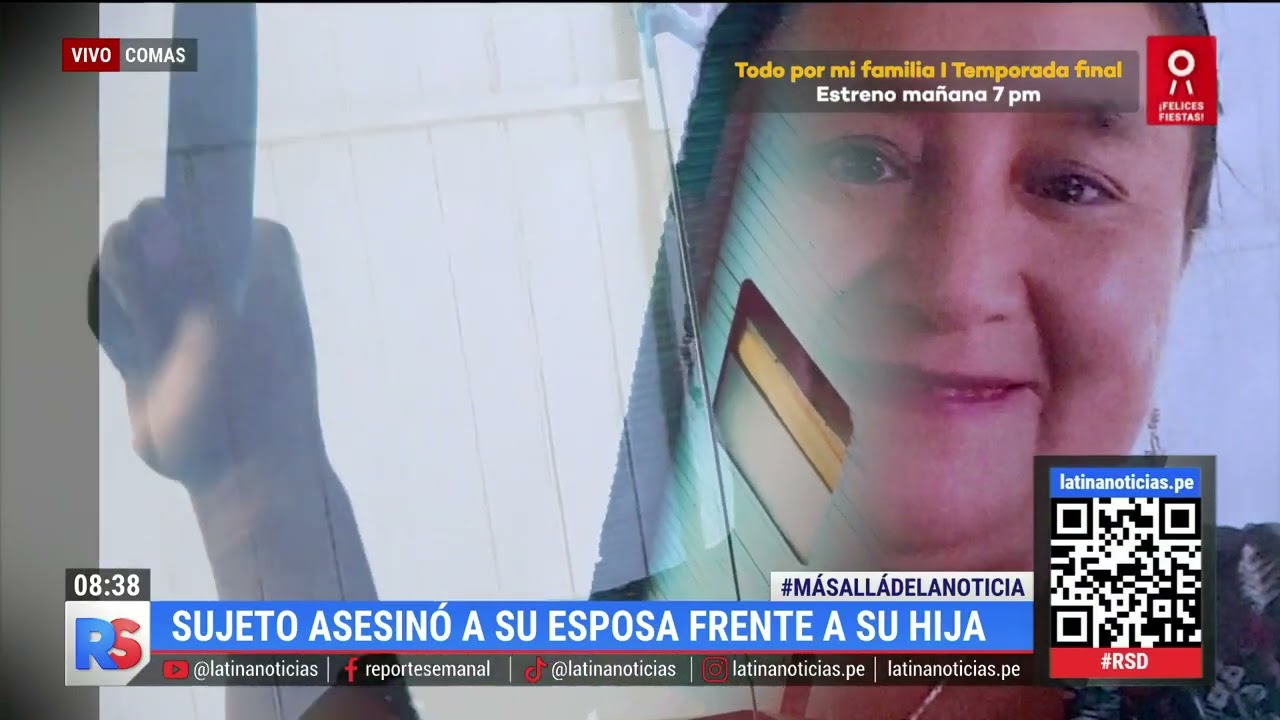 Comas: hombre mata a su esposa frente a su hija y nieta
