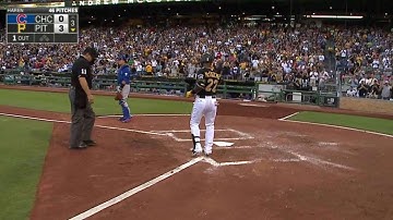 CHC@PIT: Cutch pads lead with solo shot to center