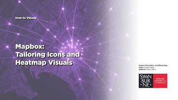 Mapbox Tailor icons and heatmap