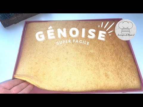 Génoise pour vos bûches de noël et gâteaux roulés !