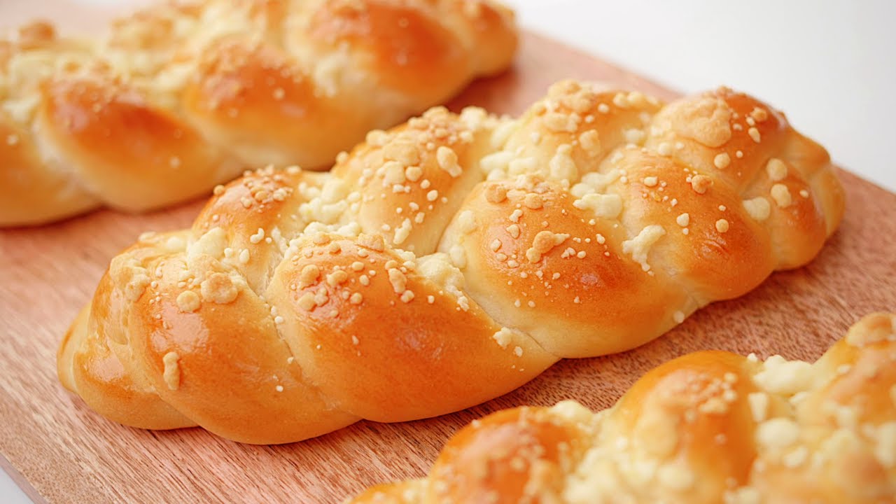 超级清新开胃！柠檬乳酪面包卷 | 4K | Soft & Fluffy Lemon Cream Cheese Bread Rolls