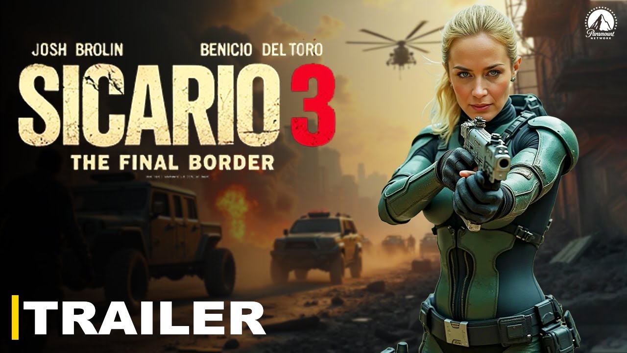 Sicario 3 Trailer (2025) Emily Blunt, Benicio Del Toro, Josh