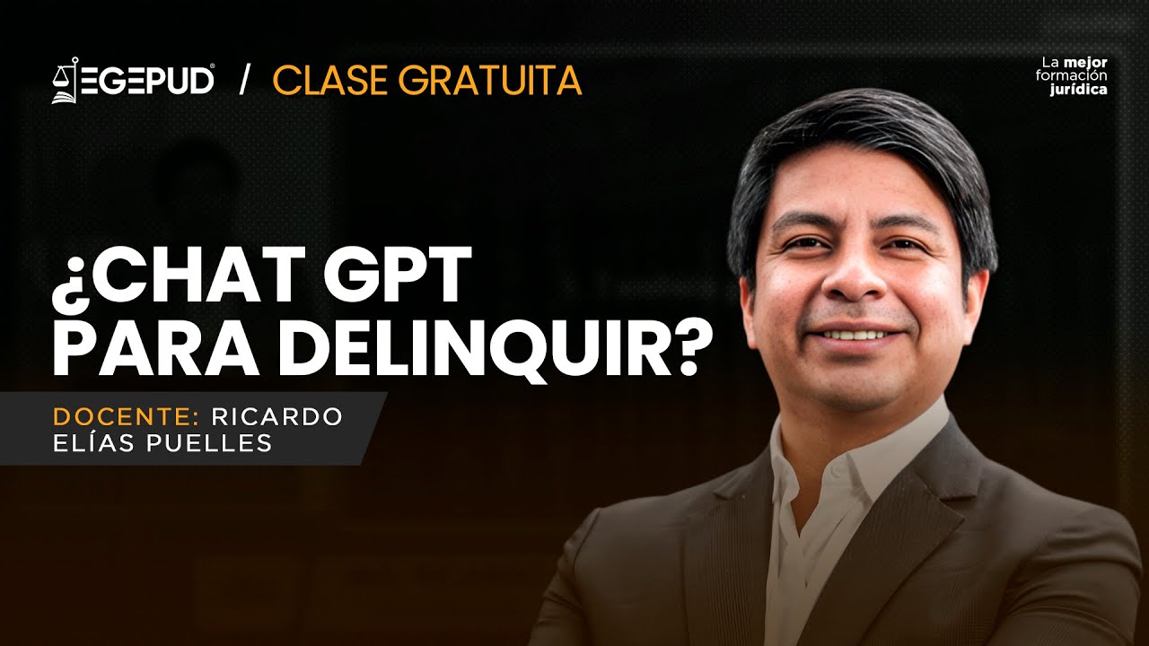 ¿Chat GPT para DELINQUIR? Experto en CIBERDELINCUENCIA nos explica