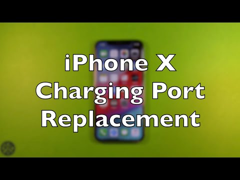 iPhone X Charging Port Lightning Replacement How To Change