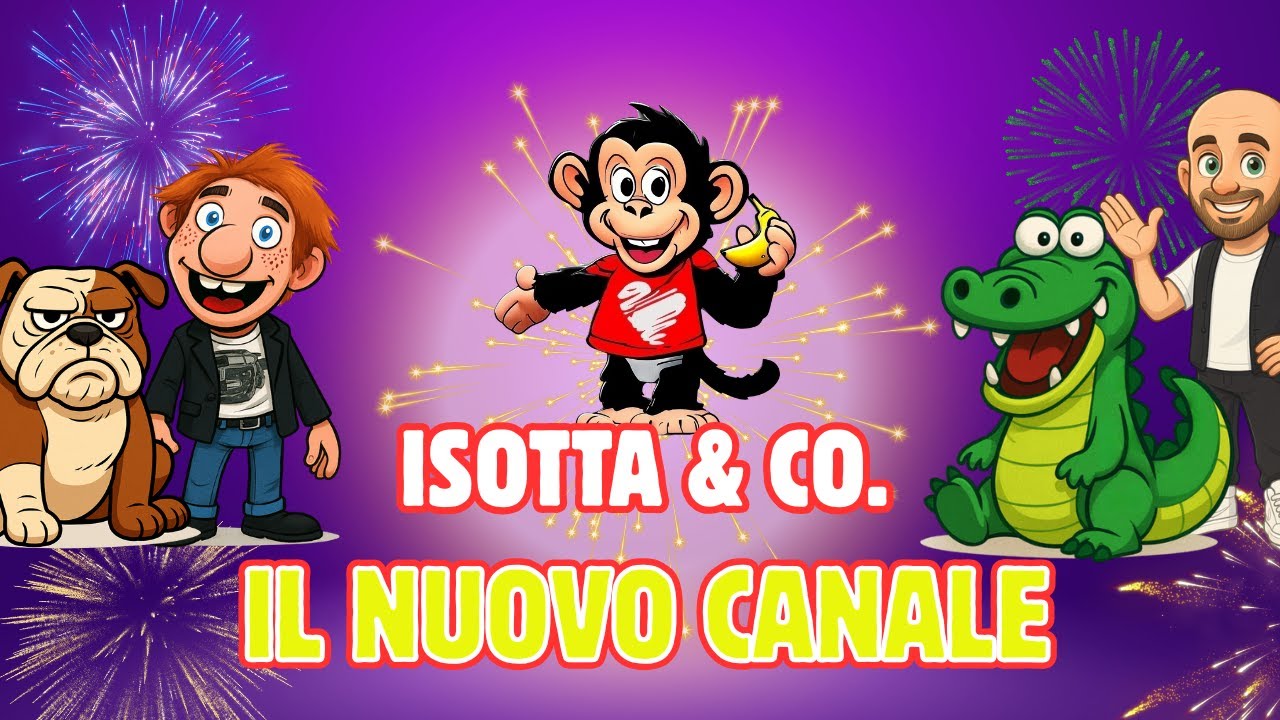 LA SCIMMIA CHE PARLA... TROPPO! HA UN SUO NUOVISSIMO CANALE.