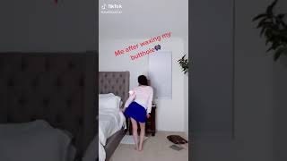 Tiktok　スカートひらひら、最後にポチもあり