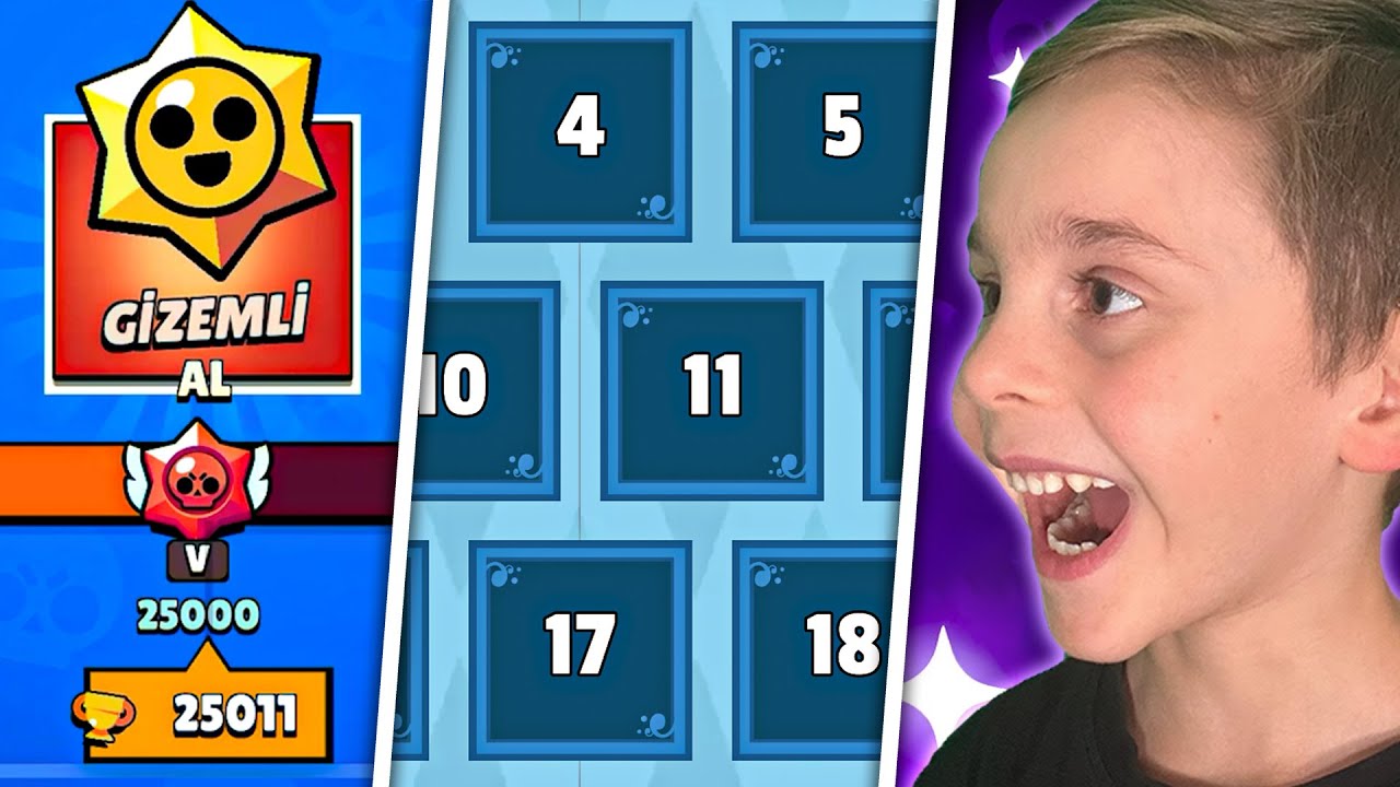 🎁 GİZEMLİ KUTULARI AÇARAK ABİMİ 25.000 KUPAYA ÇIKARMAYA ÇALIŞTIM! 😱 | Brawl Stars