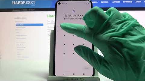 How to Set Up Screen Lock in Google Pixel 5 - Add Locking Method