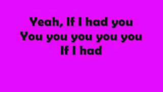Adam Lambert - If I had you (with Lyrics On Screen).flv