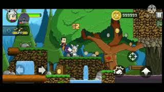 Dan The Man Action Platformer Stage 8, Levels 3 with Bunny (Hard Mode)