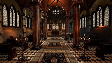 Church 3. | Game-Ready Environment | Unity Engine