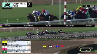 Shangrilama ire Wins Race 3 On Saturday February 14 At Santa Anita Park