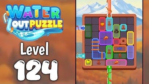 Water Out Puzzle Level 124 Walkthrough