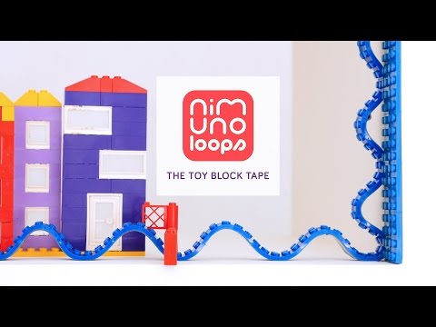 Nimuno Loops tape lets you build Lego on almost anything