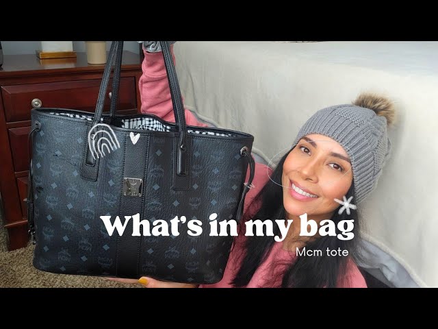 what's in my bag / MCM tote bag 