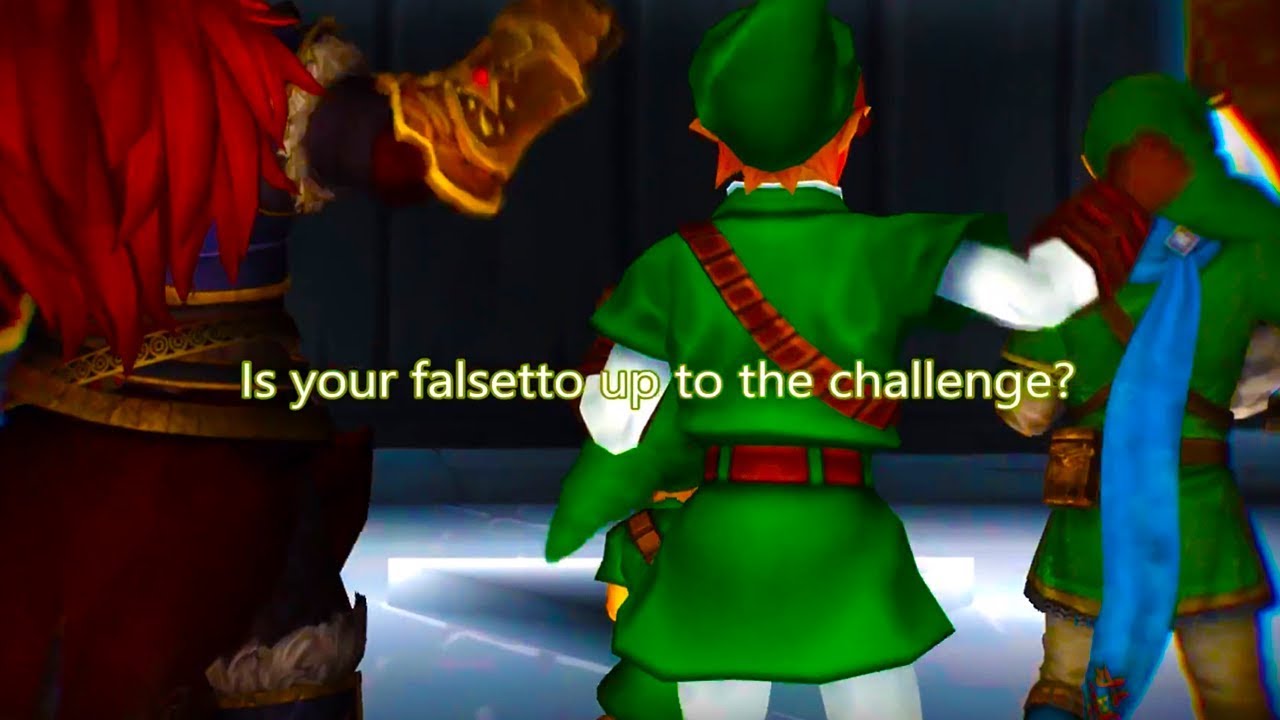 【Legend of Zelda】Young Link's High Range Test【MMD】