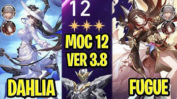 V1 IS HERE!!! | The Dahlia No Sustain Gameplay | Memory of Chaos Floor 12 | Honkai: Star Rail 3.8