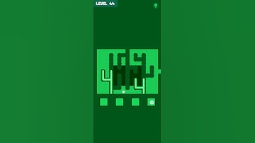 Green LEVEL 44 - Puzzle Game by Bart Bonte
