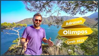 Olimpos, Adrasan, Çıralı Tatil Vlog | En Güzel Koylar, Tarihi Yerler ve Lezzet Durakları