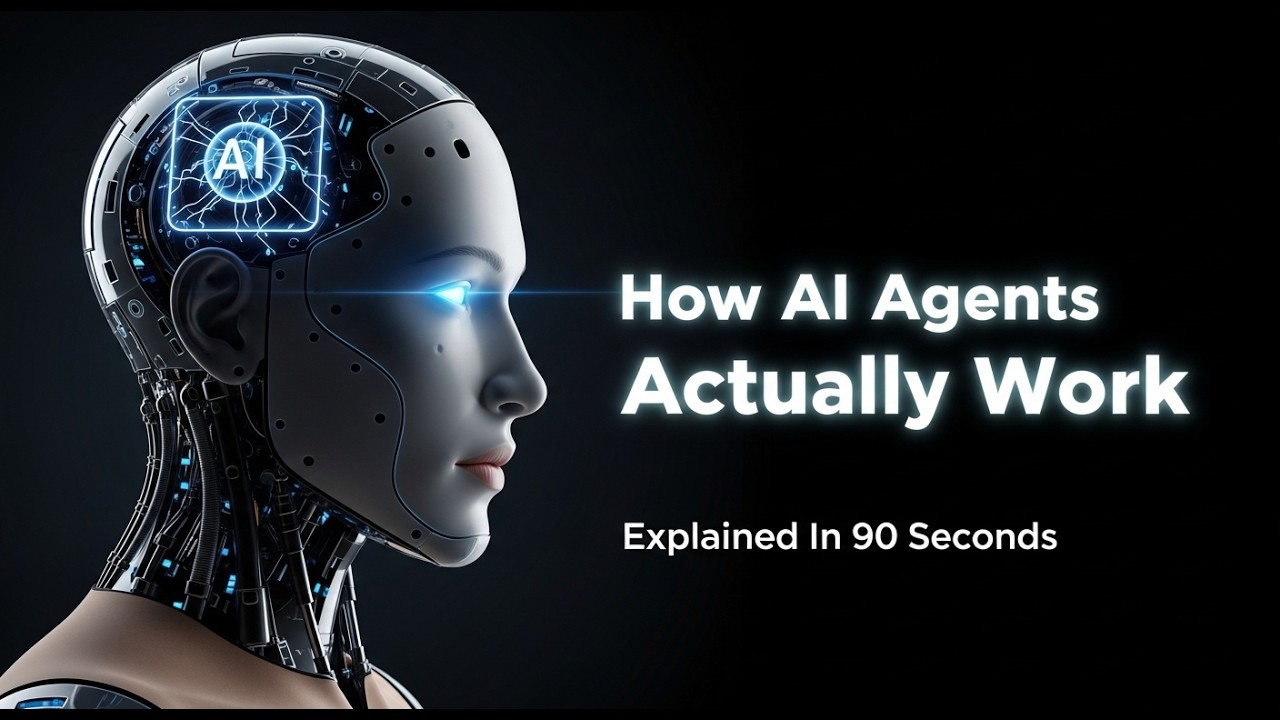 How AI Agents Actually Work | Explained In 90 Seconds - YouTube