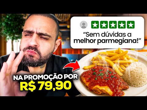 QUANTAS ESTRELAS O PARMEGIANA NA PROMOÇÃO VAI MERECER? | Provando Delivery