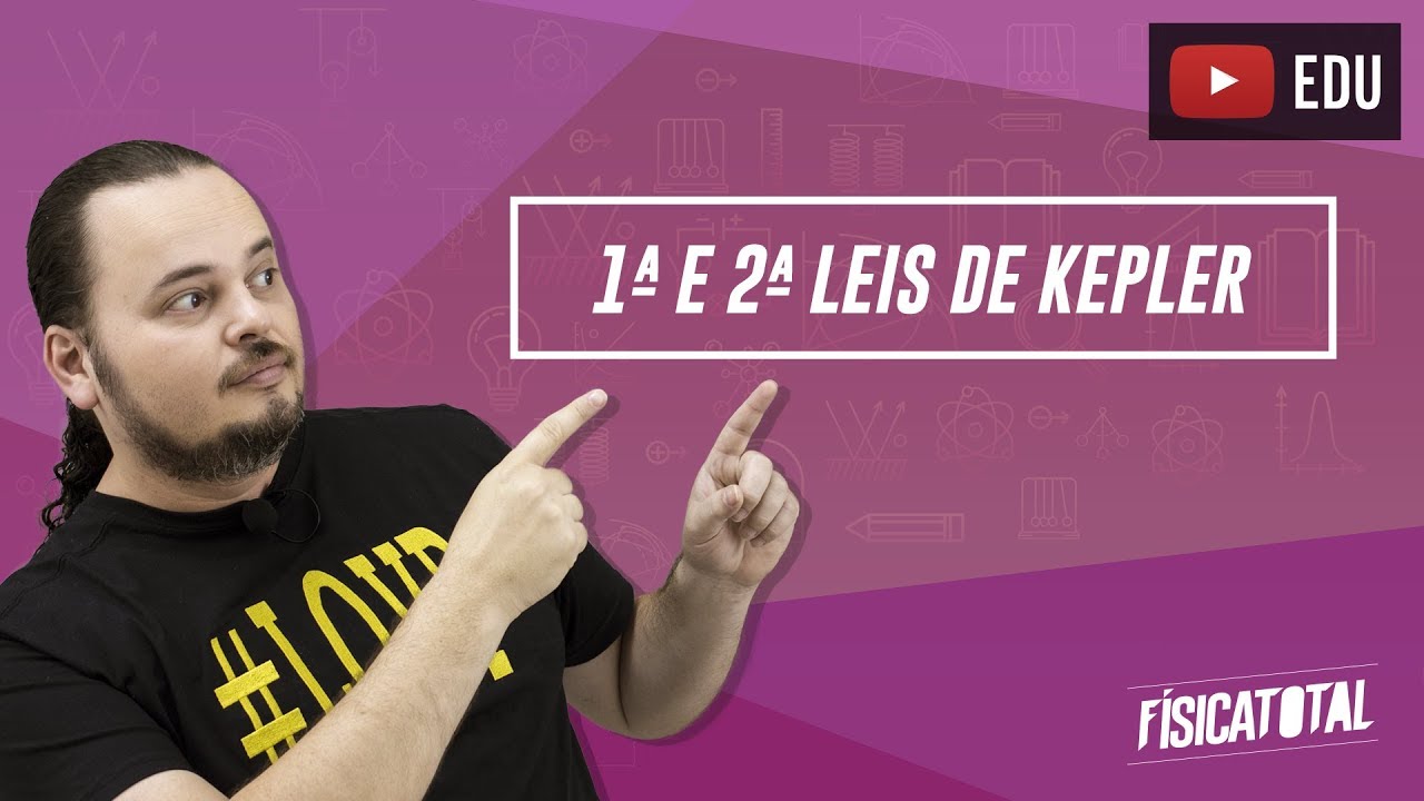 1a e 2a Leis de Kepler | órbitas e áreas | gravitação | Física em Questões 086