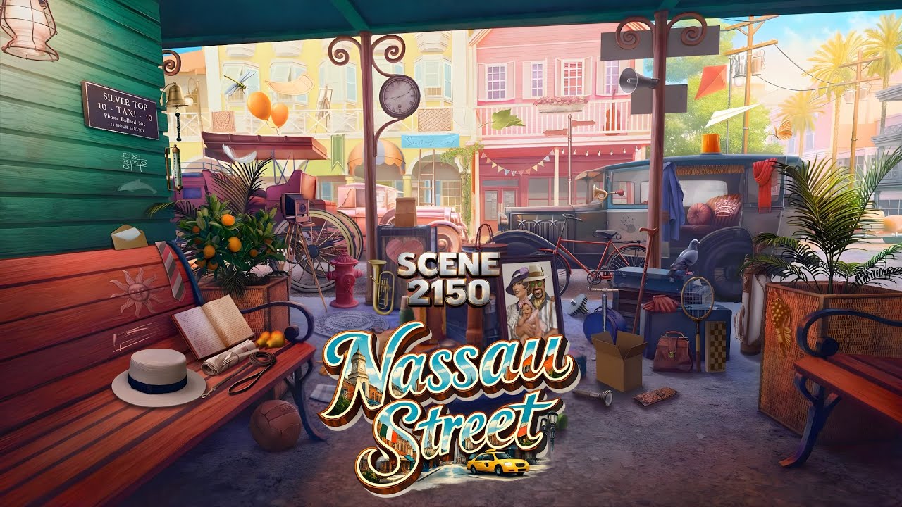 June's Journey Scene 2150 | Vol 09 Ch 35 | Nassau Street | Mastered Scene [4K UHD 60FPS]