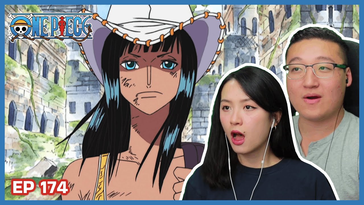 ROBIN FINDS THE SHANDORA PONYGLYPHS | ONE PIECE Episode 174 Couples Reaction & Discussion