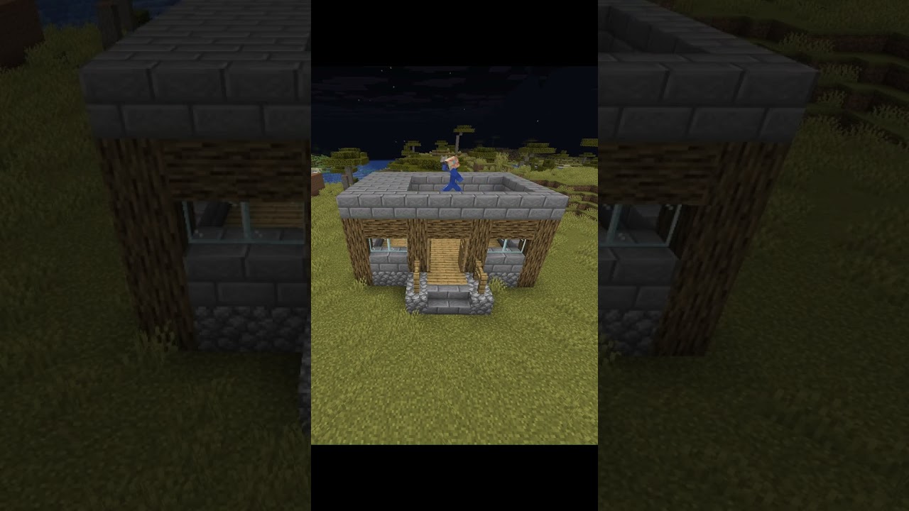 Noob VS Pro VS Hacker Square House Build  