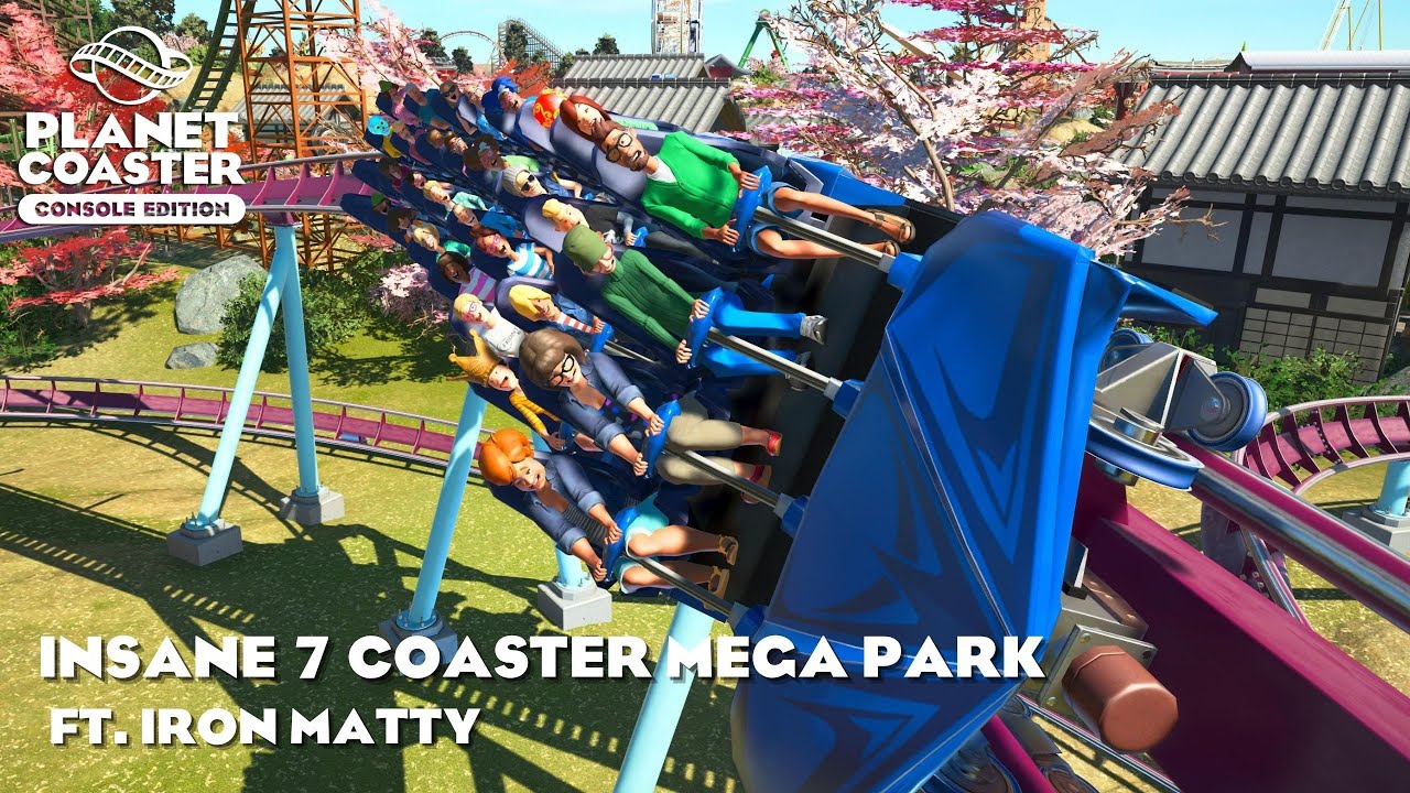 Explorland Spain/Park Tour ft. Iron Matty/Planet Coaster Console Edition (PS5)