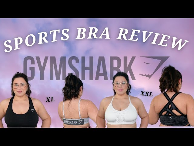 GYM SAFE? GYMSHARK MINIMAL TRAINING SPORTS BRAS TRY ON HAUL REVIEW