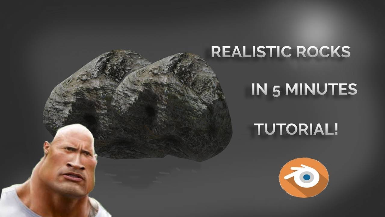 How To Make Realistic Rocks in 5 minutes!! - Blender 2.83 Tutorial