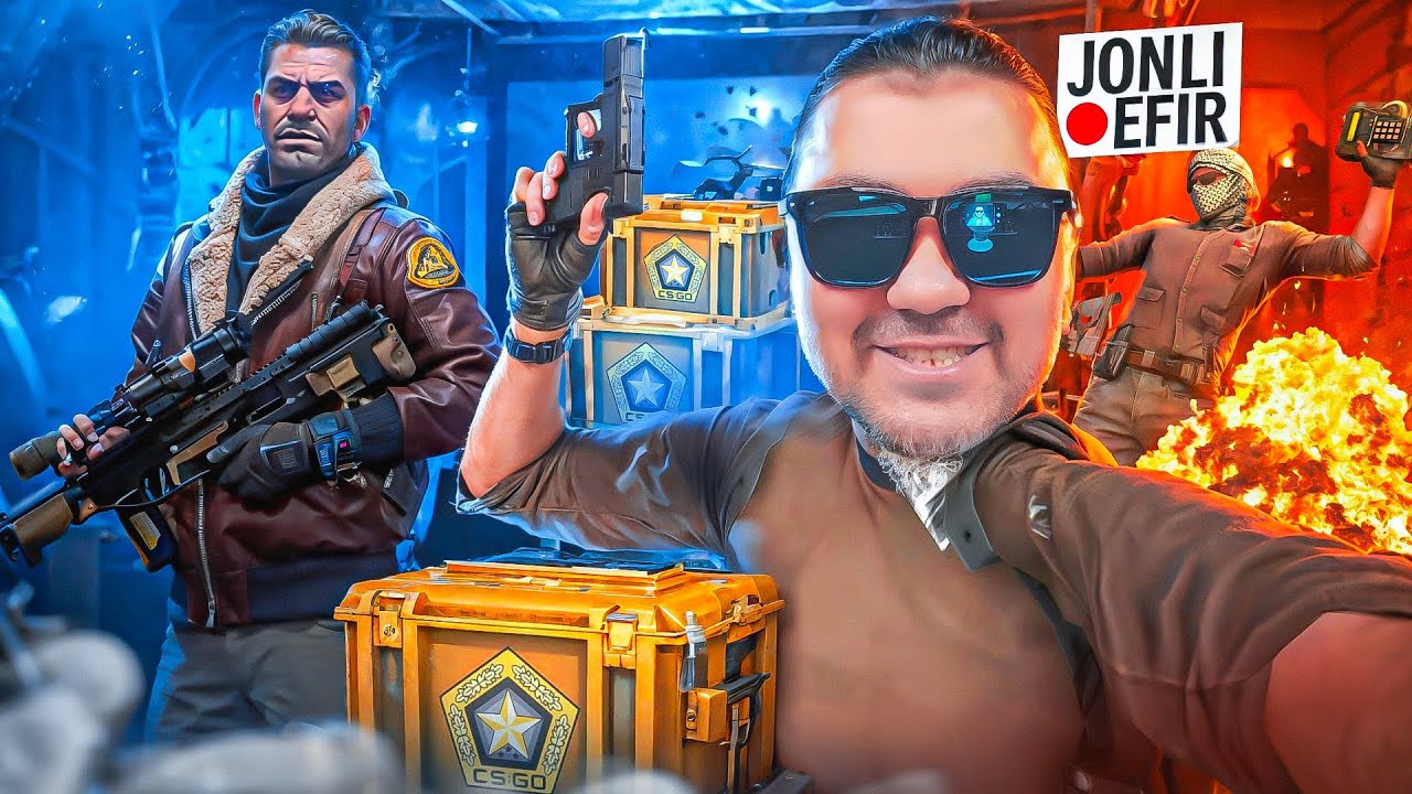 CSGO 2 / ISHTONSIZ JANG! (OPEN CASE) / JONLI EFIR