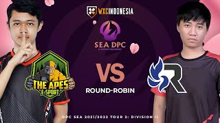 The Apes E-Sport vs RSG | DPC SEA 2021/2022 Tour 2: Division II [BO3] | VEENOMON