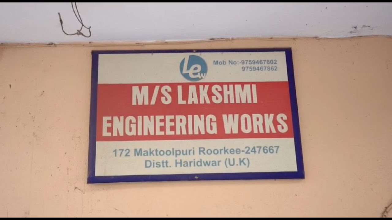 Lakshmi Engineering Works(LEW) @lakshmi.eng.works