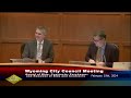Wyoming City Council Meeting February 19, 2024