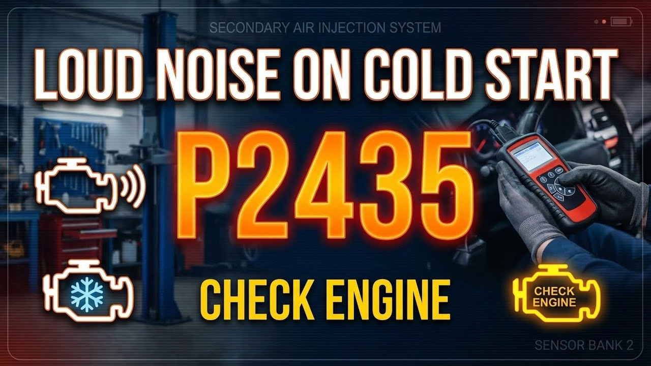 What Is P2435 Code - Secondary Air Injection System Sensor Bank 2