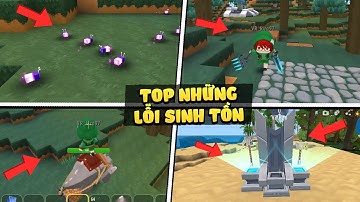 Top những lỗi cực ảo trong sinh tồn hư không Mini World