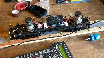 Atlas O scale GP35 - ESU Loksound L V4 initial fitting test