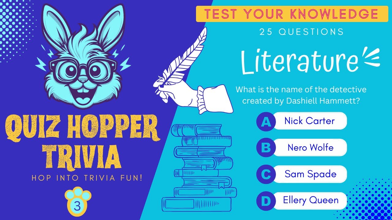 The Ultimate Literature Quiz | 25 Trivia Questions for True Book Fans!