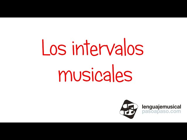 Los Inervalos Musicales